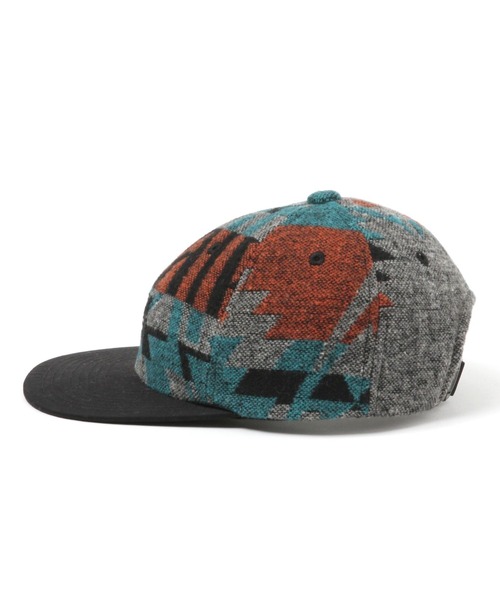 BAYFLOW(ベイフロー)の「Rug comnbi cap(KIDS)(キャップ・キッズ・ブラック/カーキ・FREE)」の7枚目の写真