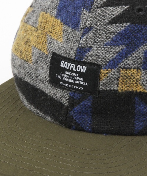 BAYFLOW(ベイフロー)の「Rug comnbi cap(KIDS)(キャップ・キッズ・ブラック/カーキ・FREE)」の13枚目の写真