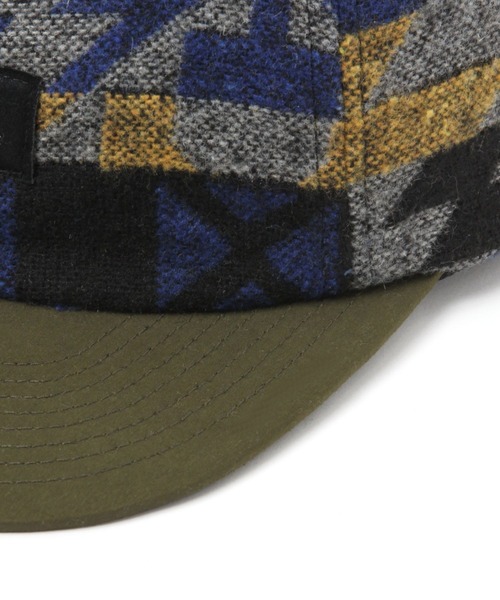 BAYFLOW(ベイフロー)の「Rug comnbi cap(KIDS)(キャップ・キッズ・ブラック/カーキ・FREE)」の4枚目の写真