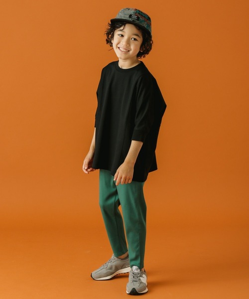 BAYFLOW(ベイフロー)の「Rug comnbi cap(KIDS)(キャップ・キッズ・ブラック/カーキ・FREE)」の9枚目の写真