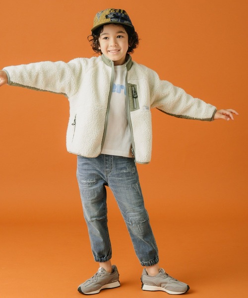 BAYFLOW(ベイフロー)の「Rug comnbi cap(KIDS)(キャップ・キッズ・ブラック/カーキ・FREE)」の18枚目の写真