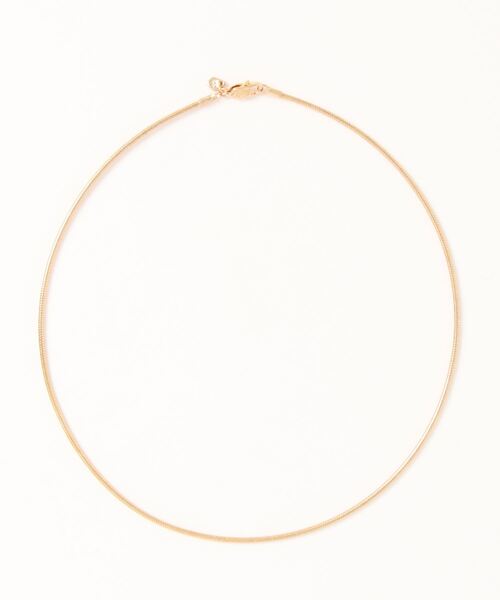 rapiecage（ラピエサージュ）の「オメガチェーンチョーカーネックレス（チョーカー・レディース・ゴールド/シルバー・FREE）」の5枚目の写真