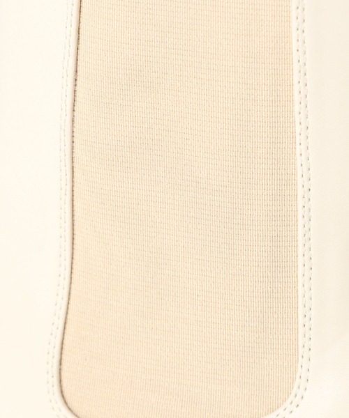 niko and...（ニコアンド）の「オリジナル軽量サイドゴアブーツ（ブーツ・レディース・ブラック/アイボリー・MEDIUM/SMALL/LARGE）」の4枚目の写真