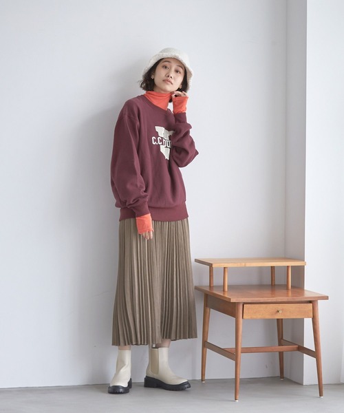 niko and...（ニコアンド）の「オリジナル軽量サイドゴアブーツ（ブーツ・レディース・ブラック/アイボリー・MEDIUM/SMALL/LARGE）」の21枚目の写真