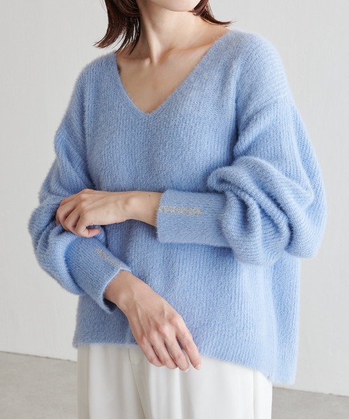 未使用タグ付き⭐︎GALLARDAGALANTE⭐︎カシミア⭐︎柔らかアイボリーニット COLLAGE GALLARDAGALANTE（コラージュガリャルダガランテ）の