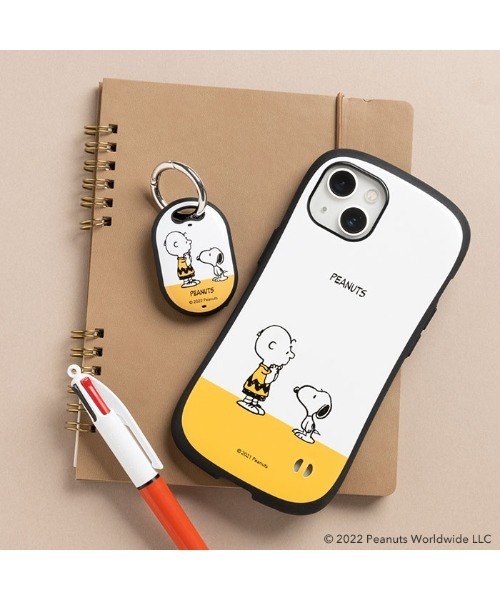 iFace(アイフェイス)の「AirTag専用 PEANUTS/ピーナッツキャラクター スヌーピー iFace First Classケース(スマホグッズ・レディース・イエロー/ホワイト系その他2/その他1/その他2/チョコ・FREE)」の11枚目の写真