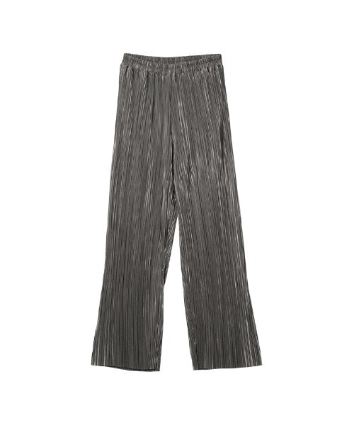 Re:EDIT（リエディ）の「[低身長サイズ有]グロッシーサテンプリーツストレートパンツ（その他パンツ・レディース・チャコールグレー/アイボリー/ブラック/グレイッシュベージュ・SHORT/MEDIUM/LARGE）」の20枚目の写真