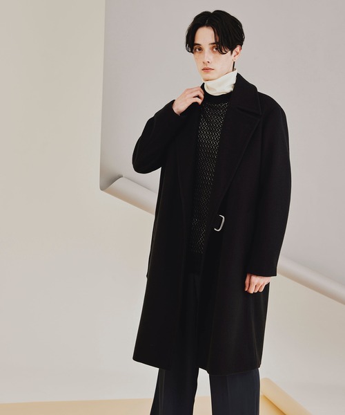 tk.TAKEO KIKUCHI（ティーケータケオキクチ）の「◆【WEB限定】テックメルトン多バリエコート（チェスターコート・メンズ・ベージュ系その他4/ライトグリーン系/ブラック系/ライトグリーン/ライトベージュ/ブラック系1/ベージュ系その他3/ブラウン系その他/ブラウン系その他3/ブラウン系その他2/ライトグリーン系1/ブラック・01/03/02/04）」の4枚目の写真