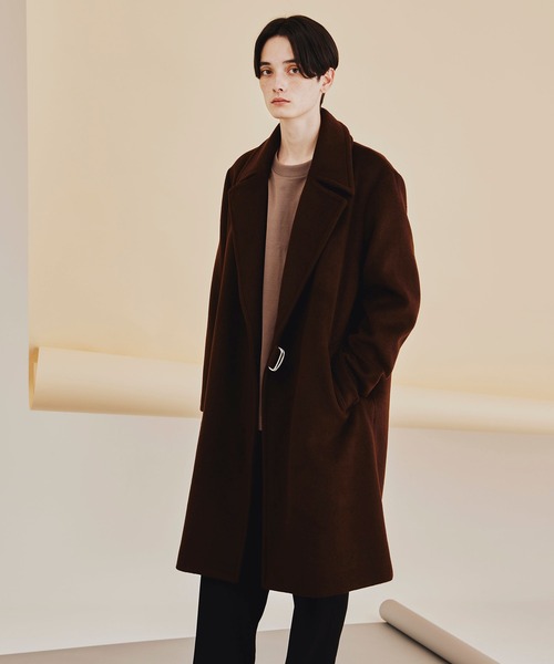 tk.TAKEO KIKUCHI（ティーケータケオキクチ）の「◆【WEB限定】テックメルトン多バリエコート（チェスターコート・メンズ・ベージュ系その他4/ライトグリーン系/ブラック系/ライトグリーン/ライトベージュ/ブラック系1/ベージュ系その他3/ブラウン系その他/ブラウン系その他3/ブラウン系その他2/ライトグリーン系1/ブラック・01/03/02/04）」の6枚目の写真