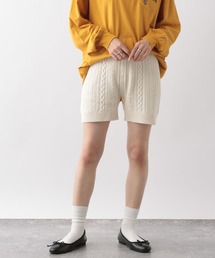 ニットショートパンツ