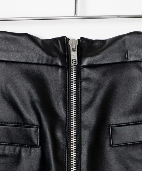 WEGO（ウィゴー）の「WEGO/フェイクレザーミニスカパン（スカート・レディース・ブラック・FREE）」の15枚目の写真