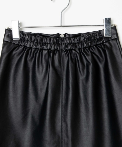 WEGO（ウィゴー）の「WEGO/フェイクレザーミニスカパン（スカート・レディース・ブラック・FREE）」の3枚目の写真