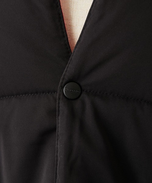 ear PAPILLONNER（イアパピヨネ）の「【SUM1 STYLE（スミスタイル）】ベスト風中綿ストール（ストール/ショール・レディース・ブラック/アイボリー・FREE）」の12枚目の写真