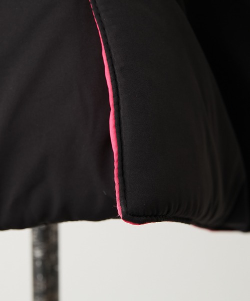 ear PAPILLONNER（イアパピヨネ）の「【SUM1 STYLE（スミスタイル）】ベスト風中綿ストール（ストール/ショール・レディース・ブラック/アイボリー・FREE）」の17枚目の写真