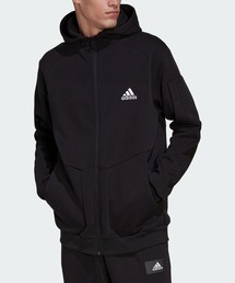 adidas（アディダス）の「エッセンシャルズ フォー ゲームデー フリース フルジップパーカー / アディダス（パーカー・メンズ）」