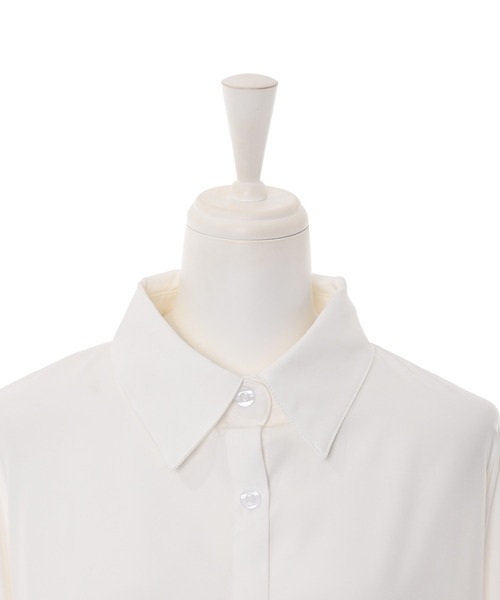 Narcissus（ナルシス）の「【Narcissus】ソデシャーリングブラウス（シャツ/ブラウス・レディース・ホワイト/ブラック・FREE）」の12枚目の写真