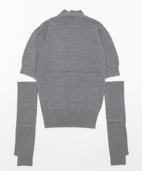 KOBE LETTUCE（コウベレタス）の「アームウォーマー付きニット（ニット/セーター・レディース・アイボリー/グレー/モカ・FREE）」の13枚目の写真