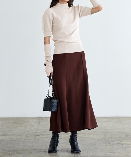 KOBE LETTUCE（コウベレタス）の「アームウォーマー付きニット（ニット/セーター・レディース・アイボリー/グレー/モカ・FREE）」の11枚目の写真