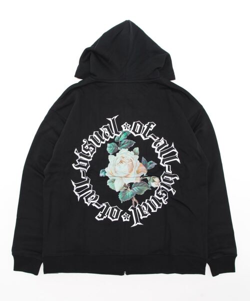 A4A（エーフォーエー）の「A4A/エーフォーエー/サークルジップパーカー（パーカー・メンズ・ホワイト/ブラック・F）」の4枚目の写真