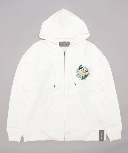 A4A（エーフォーエー）の「A4A/エーフォーエー/サークルジップパーカー（パーカー・メンズ・ホワイト/ブラック・F）」の6枚目の写真