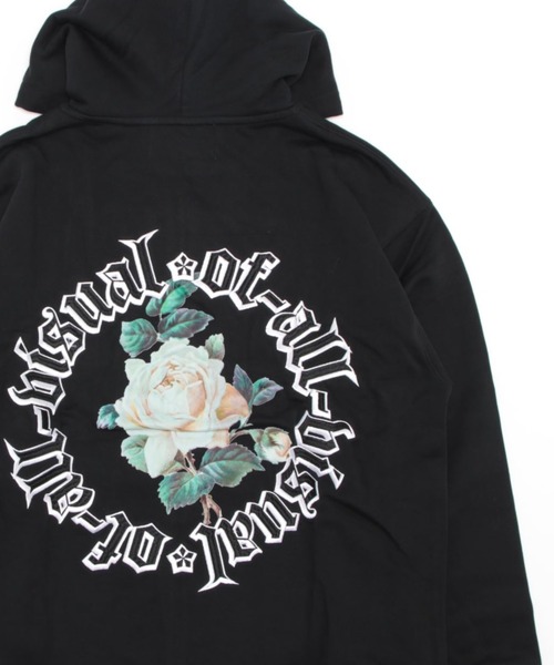 A4A（エーフォーエー）の「A4A/エーフォーエー/サークルジップパーカー（パーカー・メンズ・ホワイト/ブラック・F）」の5枚目の写真