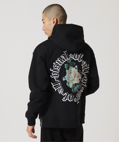 A4A（エーフォーエー）の「A4A/エーフォーエー/サークルジップパーカー（パーカー・メンズ・ホワイト/ブラック・F）」の9枚目の写真