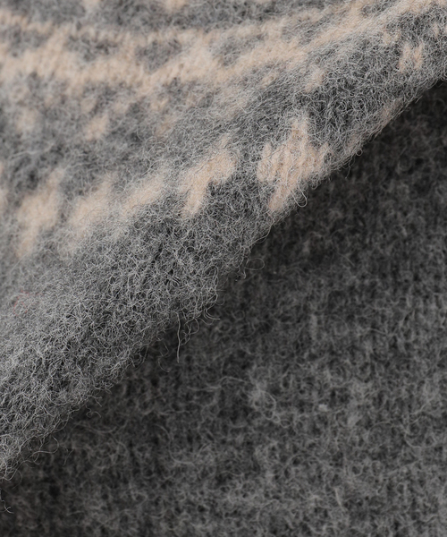 JOURNAL STANDARD(ジャーナルスタンダード)の「【JOHN TULLOCH/ジョンタロック】 SHETLAND WOOL NORDIC P/O KN:ニット(ニット/セーター・レディース・チャコールグレー/ブルー/イエロー・40)」の19枚目の写真