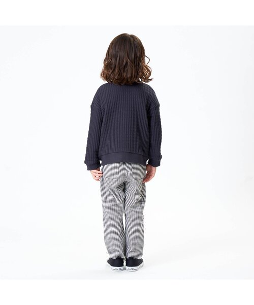 F.O.KIDS(エフオーキッズ)の「BIGワッフルフェルトAPカーディガン(カーディガン/ボレロ・キッズ・グリーン/アイボリー/ネイビー・110/130/140/100/120/95/90/80)」の7枚目の写真