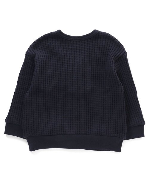 F.O.KIDS(エフオーキッズ)の「BIGワッフルフェルトAPカーディガン(カーディガン/ボレロ・キッズ・グリーン/アイボリー/ネイビー・110/130/140/100/120/95/90/80)」の12枚目の写真