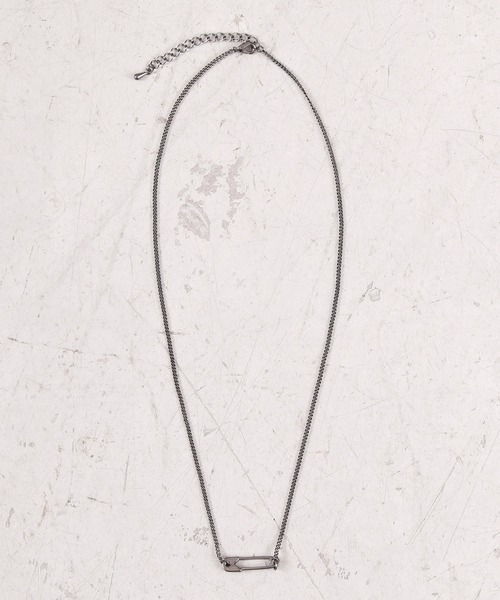 Figments（フィグメンツ）の「安ピンネックレス（ネックレス・レディース・ブラック/シルバー・FREE）」の6枚目の写真