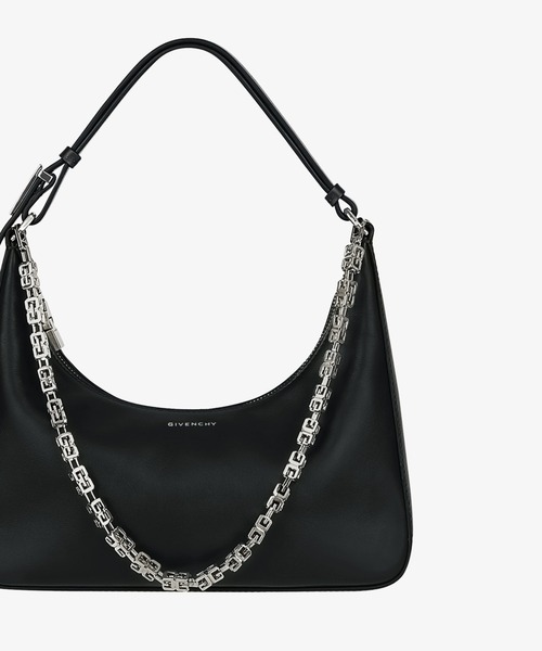 GIVENCHY（ジバンシイ）の「MOON CUT OUT - SMALL HOBO BAG W/ CHAIN（ハンドバッグ・レディース・ブラック・FREE）」の3枚目の写真