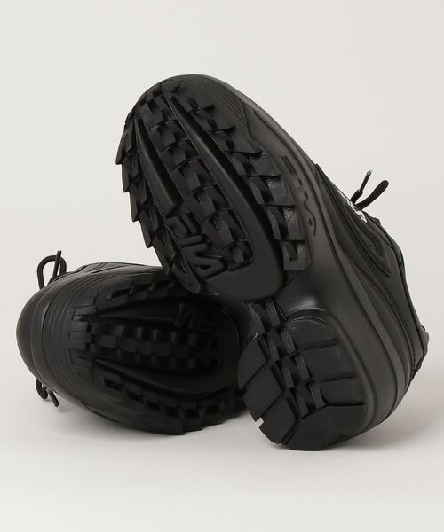 FILA(フィラ)の「FILA Disruptor II Wedge / フィラ ディスラプター 2 ウェッジ / 厚底(スニーカー・レディース・ホワイト/ブラック・22.5cm/23.0cm/23.5cm/24.0cm/24.5cm/25.0cm/26.0cm)」の4枚目の写真