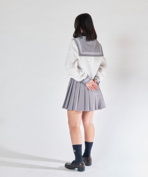 WEGO（ウィゴー）の「WEGO/セーラーシャツ（シャツ/ブラウス・レディース・ネイビー/グレー・MEDIUM/LARGE）」の15枚目の写真