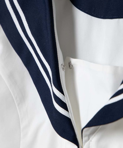 WEGO（ウィゴー）の「WEGO/セーラーシャツ（シャツ/ブラウス・レディース・ネイビー/グレー・MEDIUM/LARGE）」の8枚目の写真