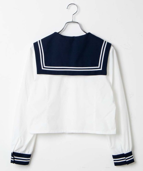 WEGO（ウィゴー）の「WEGO/セーラーシャツ（シャツ/ブラウス・レディース・ネイビー/グレー・MEDIUM/LARGE）」の17枚目の写真