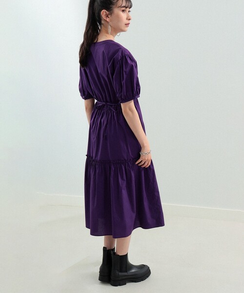 Ray BEAMS（レイビームス）の「REMME / サイドゴア ジップ ブーツ（ブーツ・レディース・ブラック/ホワイト・36/37/38/39）」の7枚目の写真