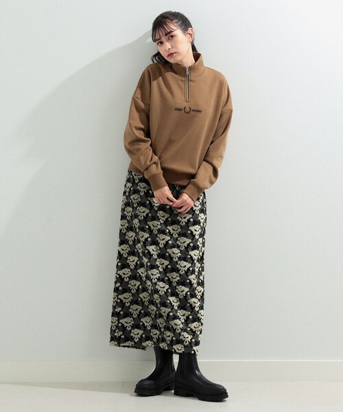 Ray BEAMS（レイビームス）の「REMME / サイドゴア ジップ ブーツ（ブーツ・レディース・ブラック/ホワイト・36/37/38/39）」の8枚目の写真