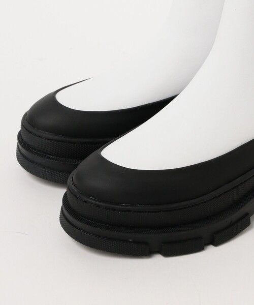 Ray BEAMS（レイビームス）の「REMME / サイドゴア ジップ ブーツ（ブーツ・レディース・ブラック/ホワイト・36/37/38/39）」の11枚目の写真