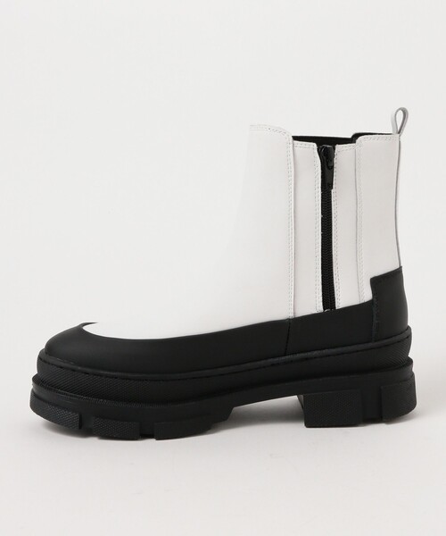 Ray BEAMS（レイビームス）の「REMME / サイドゴア ジップ ブーツ（ブーツ・レディース・ブラック/ホワイト・36/37/38/39）」の12枚目の写真