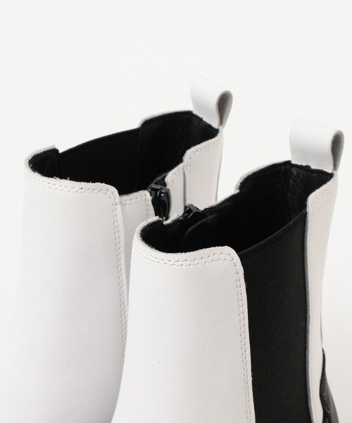 Ray BEAMS（レイビームス）の「REMME / サイドゴア ジップ ブーツ（ブーツ・レディース・ブラック/ホワイト・36/37/38/39）」の14枚目の写真
