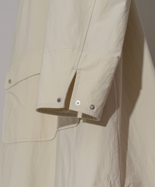 Twist Button Maxi Mods Coat/ツイストボタンマキシモッズコート