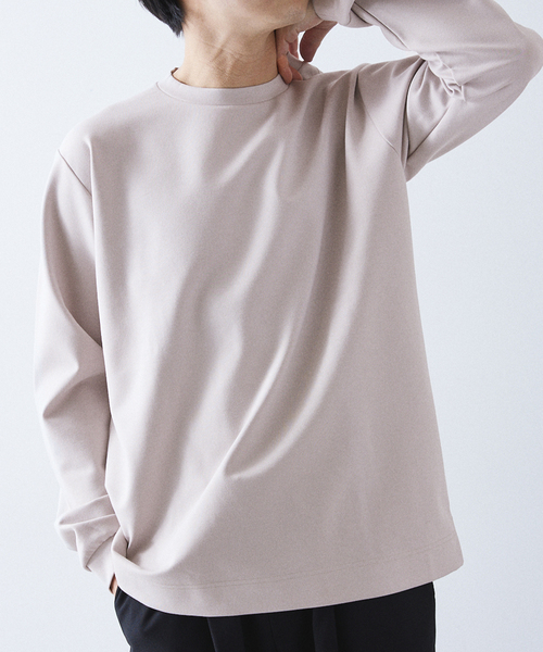 417 EDIFICE(フォーワンセブンエディフィス)の「コンパクトポンチ L/S カットソー【Made in Japan】(Tシャツ/カットソー・メンズ・ブラック/ブラック系その他/グレー/ホワイト/イエロー/グリーン・SMALL/MEDIUM/LARGE/X-LARGE)」の4枚目の写真