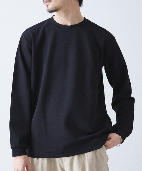 417 EDIFICE(フォーワンセブンエディフィス)の「コンパクトポンチ L/S カットソー【Made in Japan】(Tシャツ/カットソー・メンズ・ブラック/ブラック系その他/グレー/ホワイト/イエロー/グリーン・SMALL/MEDIUM/LARGE/X-LARGE)」の8枚目の写真