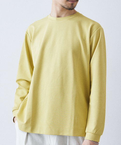 417 EDIFICE(フォーワンセブンエディフィス)の「コンパクトポンチ L/S カットソー【Made in Japan】(Tシャツ/カットソー・メンズ・ブラック/ブラック系その他/グレー/ホワイト/イエロー/グリーン・SMALL/MEDIUM/LARGE/X-LARGE)」の16枚目の写真