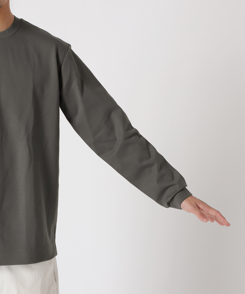 417 EDIFICE(フォーワンセブンエディフィス)の「コンパクトポンチ L/S カットソー【Made in Japan】(Tシャツ/カットソー・メンズ・ブラック/ブラック系その他/グレー/ホワイト/イエロー/グリーン・SMALL/MEDIUM/LARGE/X-LARGE)」の21枚目の写真
