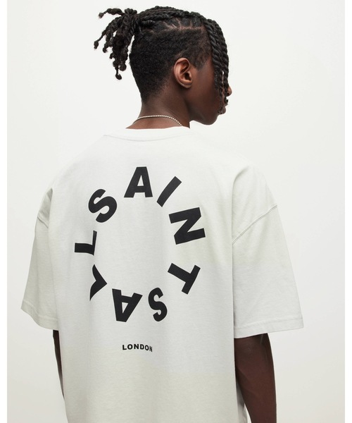 ALLSAINTS(オールセインツ)の「TIERRA CREW T-SHIRT | TIERRA クルー Tシャツ(Tシャツ/カットソー・メンズ・グレー系その他・XS/S/M/L/XL)」の14枚目の写真