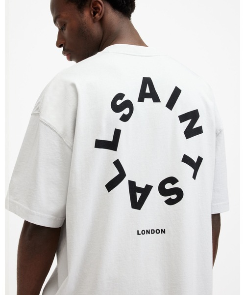 ALLSAINTS(オールセインツ)の「TIERRA CREW T-SHIRT | TIERRA クルー Tシャツ(Tシャツ/カットソー・メンズ・グレー系その他・XS/S/M/L/XL)」の9枚目の写真