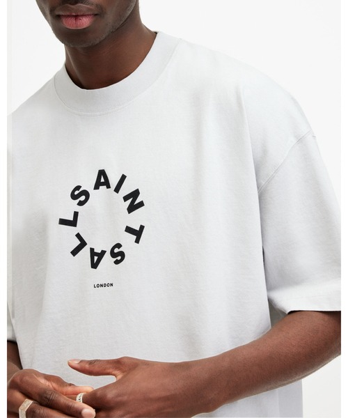ALLSAINTS(オールセインツ)の「TIERRA CREW T-SHIRT | TIERRA クルー Tシャツ(Tシャツ/カットソー・メンズ・グレー系その他・XS/S/M/L/XL)」の12枚目の写真