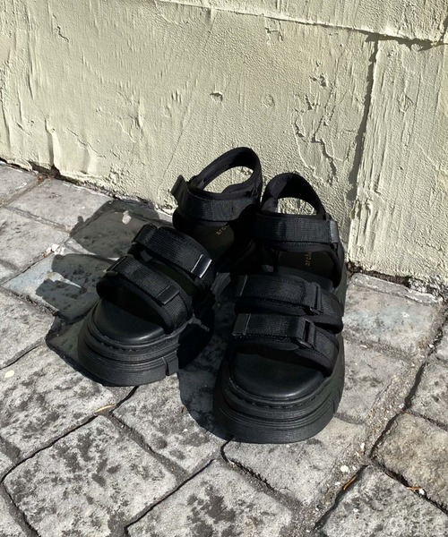 archives（アルシーヴ）の「厚底スポサン（サンダル・レディース・ベージュ/ブラック・MEDIUM/LARGE）」の3枚目の写真