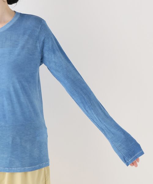 IENA - BASERANGE/ベースレンジ　LONG SLEEVE TEE BASERANGE/ベースレンジ GENE LONG SLEEVE Tシャツ TTGLSCR-AU25